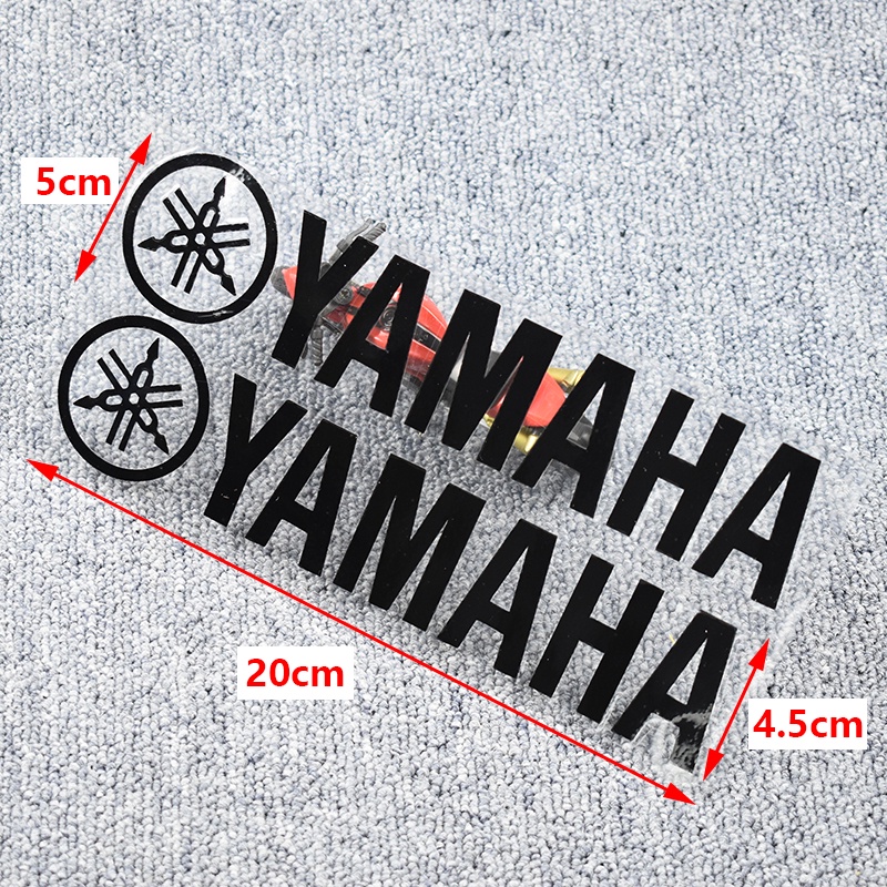 Miếng Dán Phản Quang 2d Trang Trí Bình Xăng Xe Mô Tô yamaha