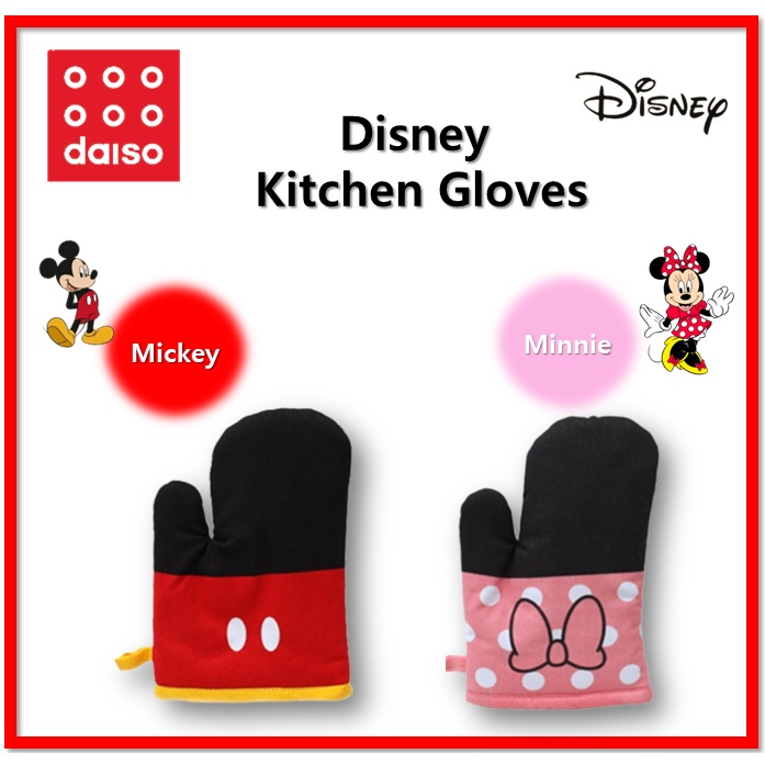 [DAISO Korea] Găng Tay Nhà Bếp Mickey / Minni