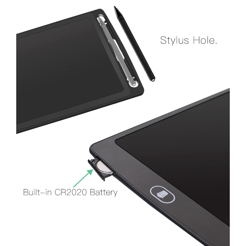 Bảng vẽ điện tử màn hình LCD 8.5 inch kèm bút cho bé