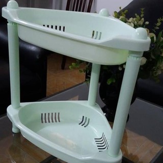 Kệ góc tam giác 2 tầng 3 tầng nhựa Việt Nhật 5562 Kệ đựng đồ tiện ích