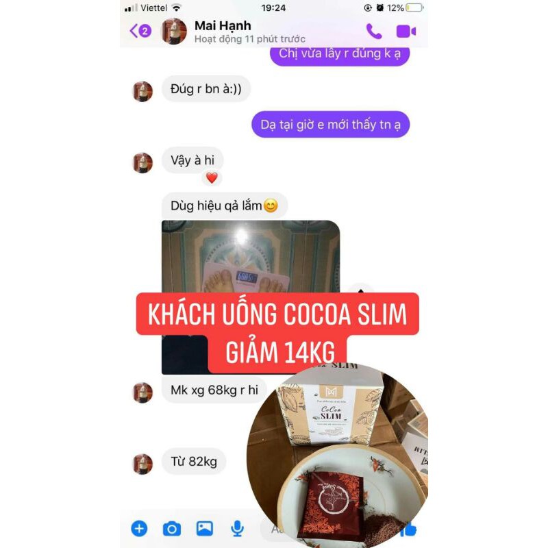 GIẢM CÂN COCOA SLIM [KHÔNG GIẢM HOÀN TIỀN ][100% NGUYÊN LIỆU THIÊN NHIÊN]-CHÍNH HÃNG - AN TOÀN HIỆU QUẢ NHẤT HIỆN NAY | BigBuy360 - bigbuy360.vn