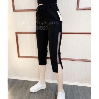Quần đũi lỡ pha lưới