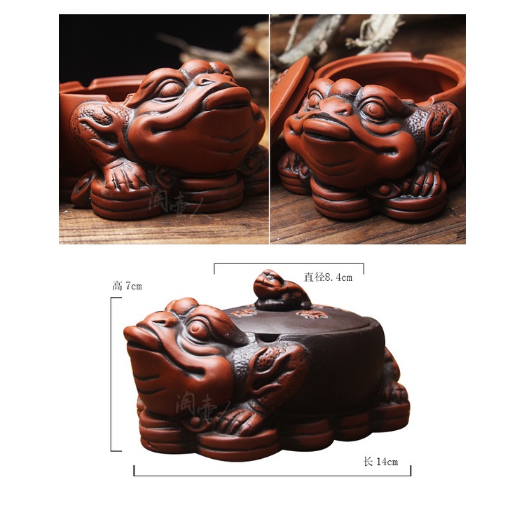 Gạt Tàn Linh Vật Bằng Gốm