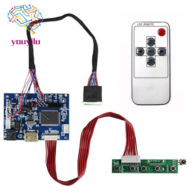 Bảng Mạch Điều Khiển HDMI + AV LCD Cho Bàn Phím Tín Hiệu 40Pin 15.6Inch B156XW02 LP156WH2 1366X768