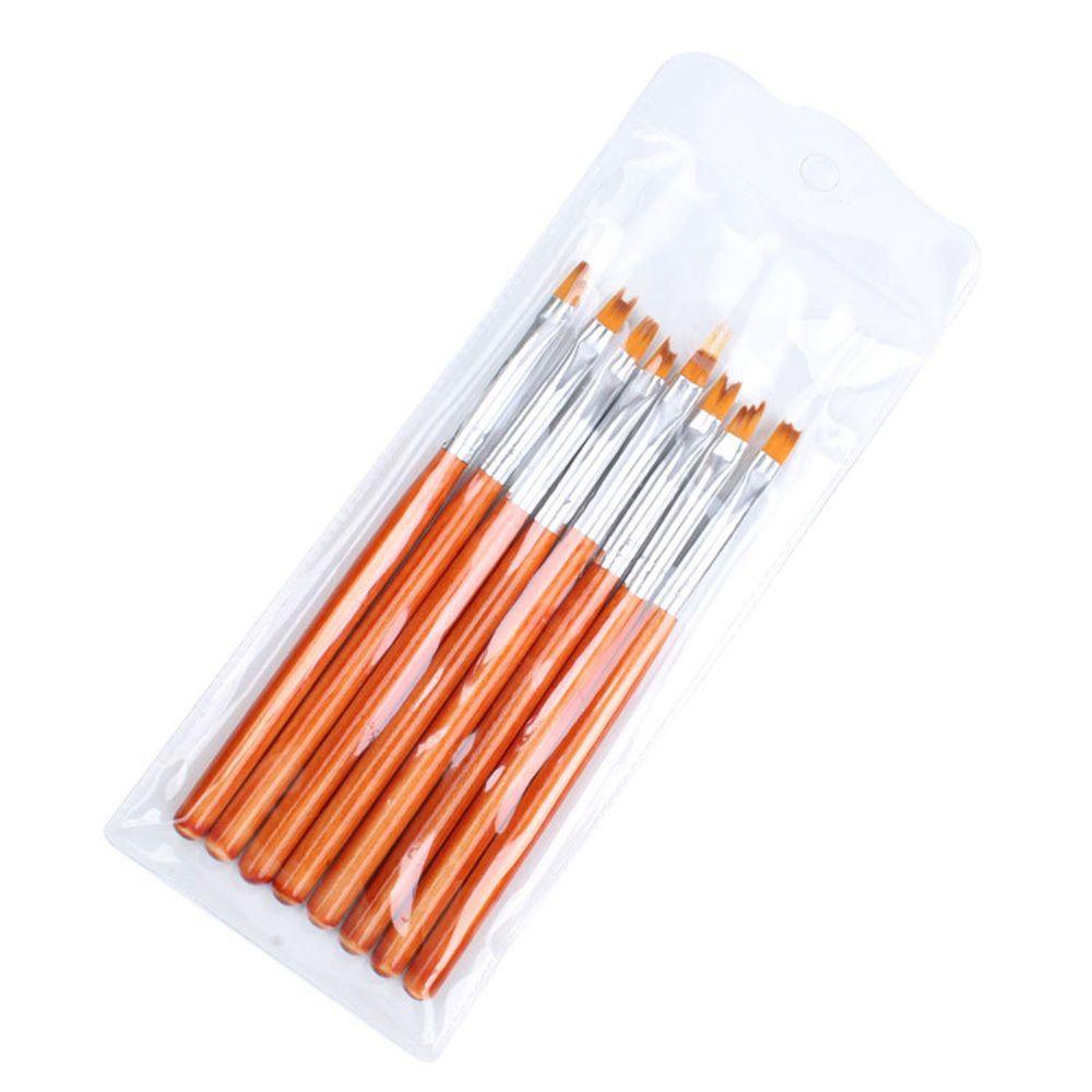 XIANTIN Set 8 Cọ Vẽ Trang Trí Móng Tay Nghệ Thuật Chuyên Nghiệp