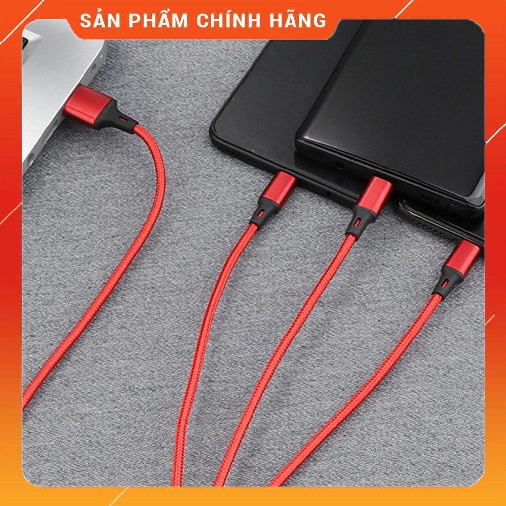 Dây Dù Cực Bền | Dây Sạc 3 in 1