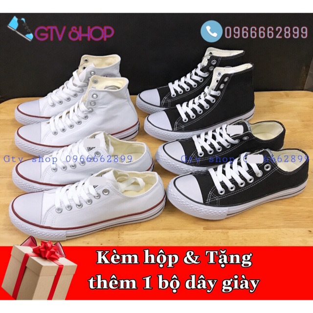 Tặng hộp và thêm 1 bộ dây giày - Giày thể thao nam nữ C.V classic 4 mẫu HOT.     . | BigBuy360 - bigbuy360.vn