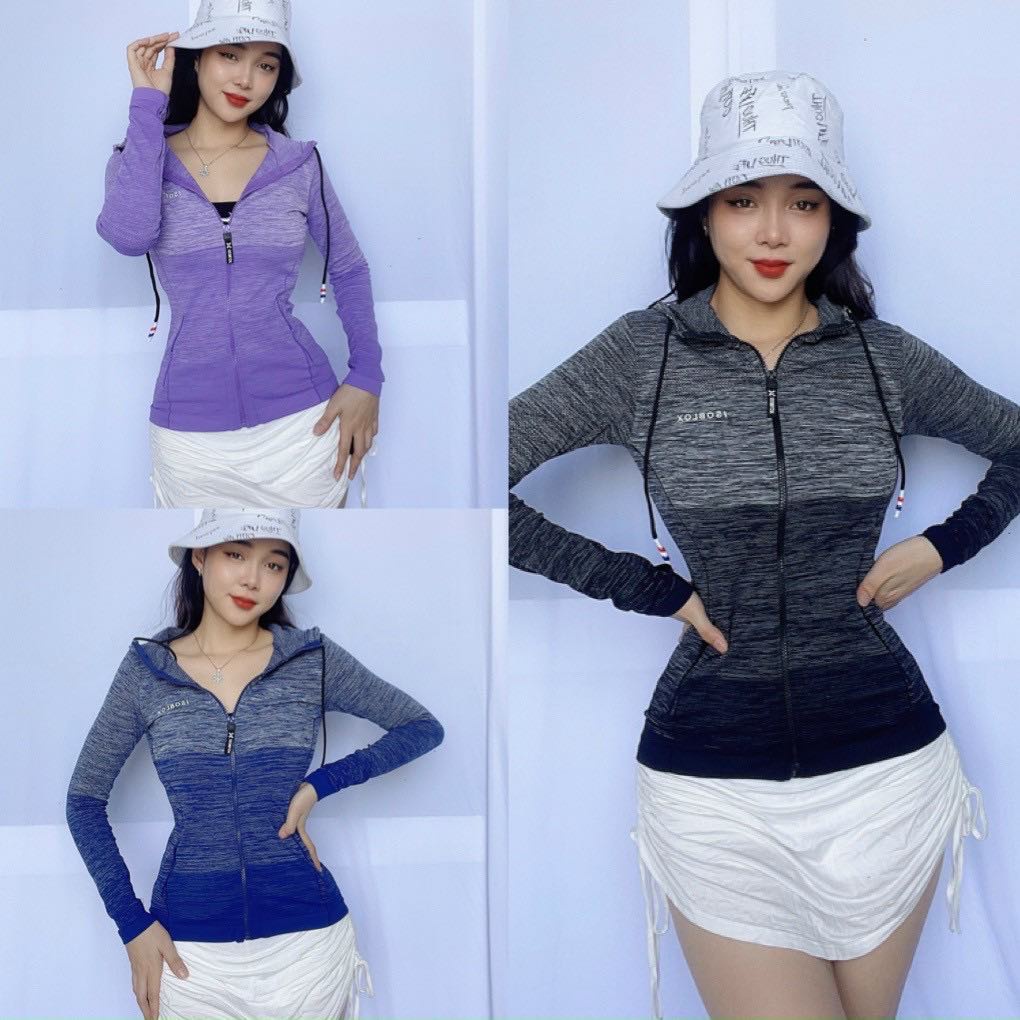 Áo Khoác Nữ Dệt Kim Co Giãn 4 Chiều Thoáng Mát Hàng QC Cao Cấp Ms4