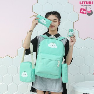 Combo Balo Đám Mây 5 Món Tiện Lợi Tiết Kiệm BLK09