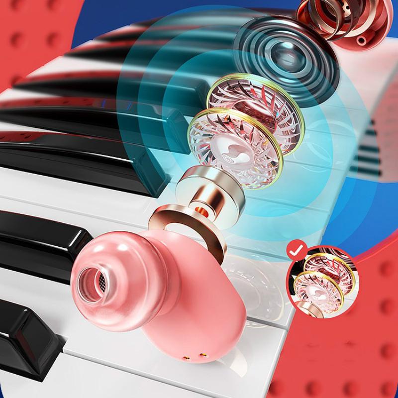 Bộ Tai Nghe Nhét Tai Không Dây C1 Bluetooth 5.0 Chất Lượng Cao Kèm Phụ Kiện