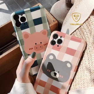 Ốp iphone BEAR & PIG cho iphone 11promax/ Iphone 11 pro/ iphone 11/ iphone Xsmax