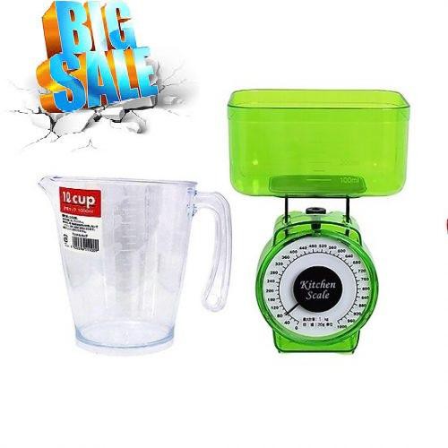 cân điện tử mini giá rẻ, cân tiểu ly- Cân nhà bếp Kitchen Scale xuất Nhật Bản 1kg Model KCA -001  tiện dụng