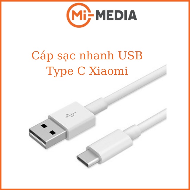 Cáp sạc nhanh USB - Type C Xiaomi hỗ trợ sạc nhanh 10w 18w 27w 33w