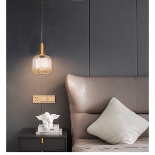 Đèn thả bàn ăn chao thủy tinh phong cách thời thượng,đèn thả phòng ngủ,đèn decor, đèn trang trí, đèn thả trang trí 101