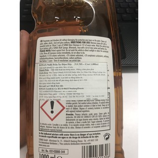 Nước Rửa Xe Sonax Gloss Shampoo 1lit