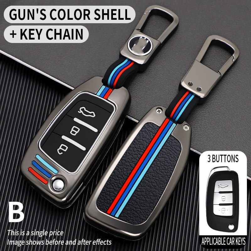 Vỏ Bảo Vệ Chìa Khóa Xe Hơi 5 Màu Chuyên Dụng Cho Geely Emgrand EC7 EC718 EC715 Global Hawk GX7