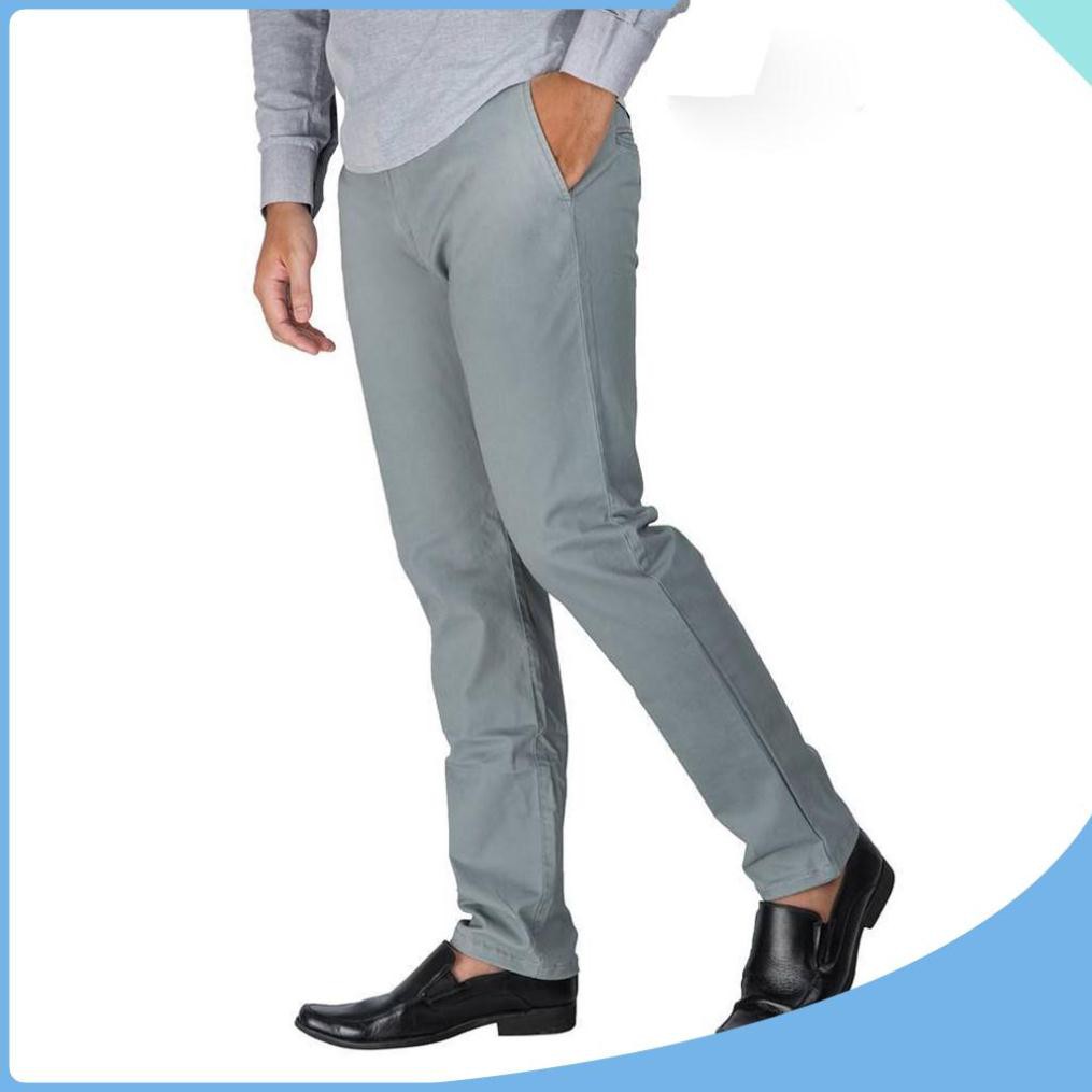 Quần kaki - Quần kaki nam đẹp - Chất liệu kaki mềm mịn, dày dặn, co giãn tốt, mặc cực kỳ thoải mái, dáng côn trẻ trung