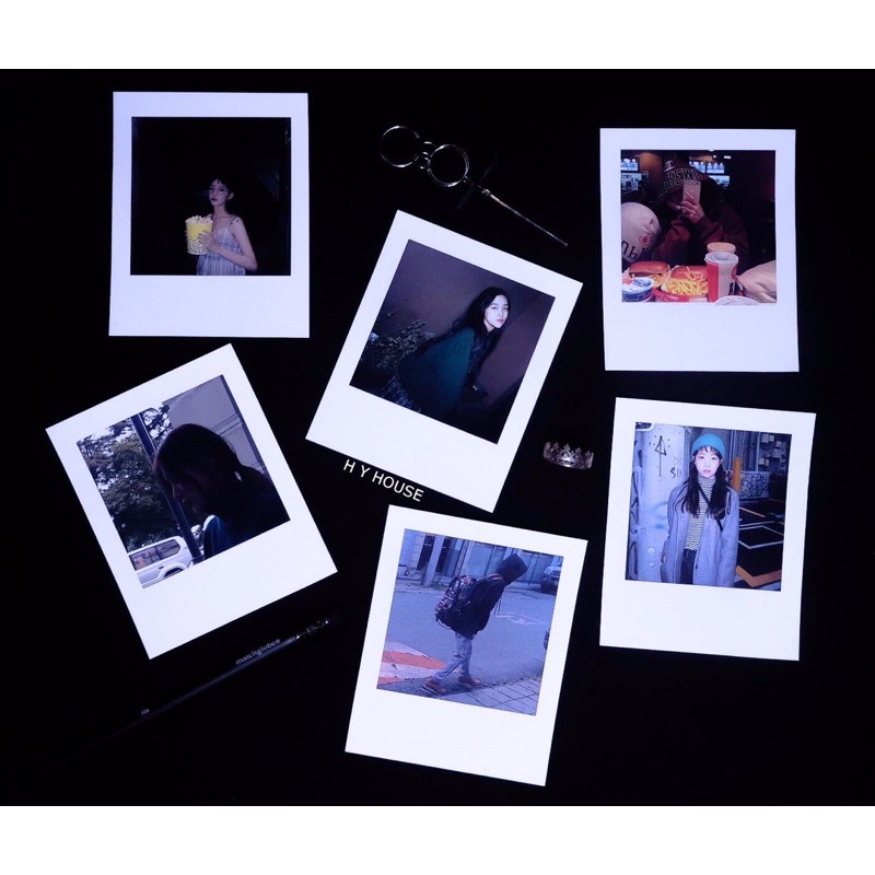 In POLAROID 2k/1 hình ép nhựa plastic