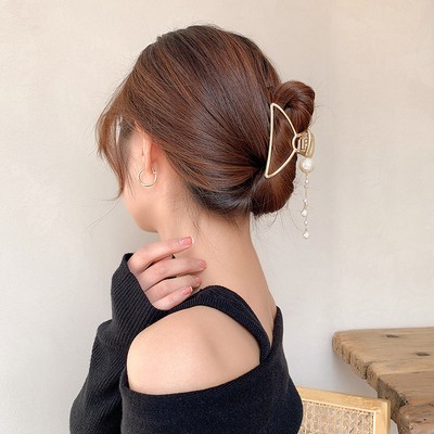 Kẹp tóc kim loại trang trí hình bướm xinh xắn đáng yêu