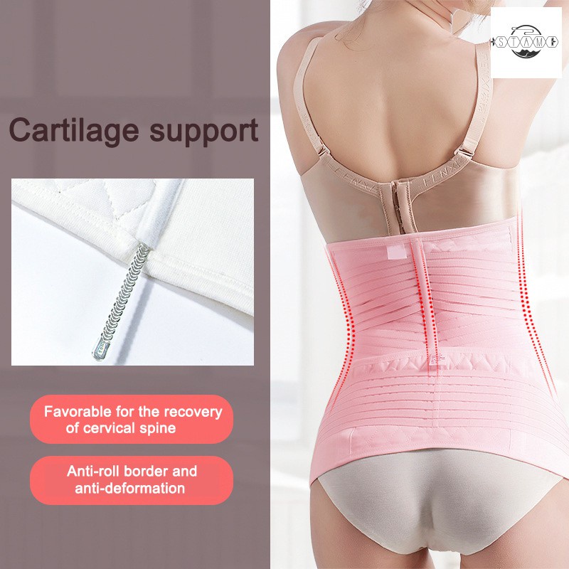 Postnatal Support Belly Band High Waist Shaping Belly Band Women 2-in-1 Belt Set