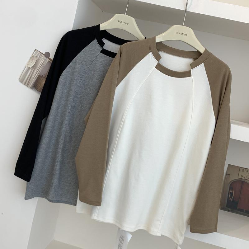 Áo Thun Tay Dài Dáng Ôm Thời Trang Mùa Thu Mới 2022 Dành Cho Bạn Nữ
