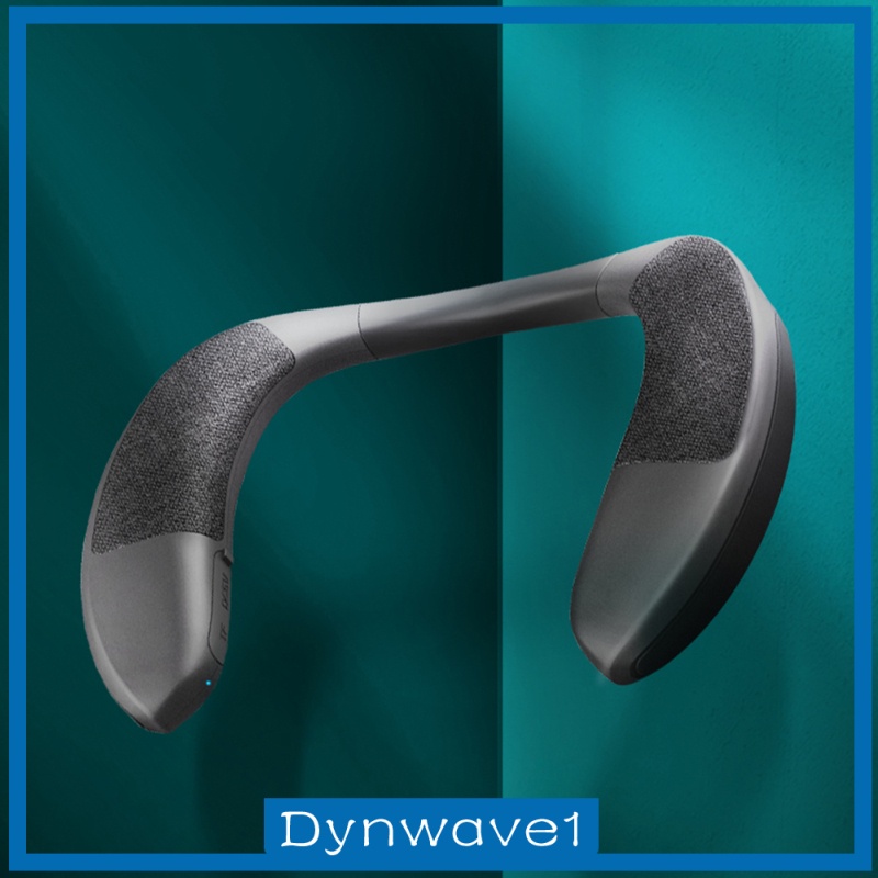 [DYNWAVE1] Wearable Wireless Speaker, Bluetooth 5.0, Low Latency, Personal Neckband Speakers 3D Surround Stereo for Music TV Game