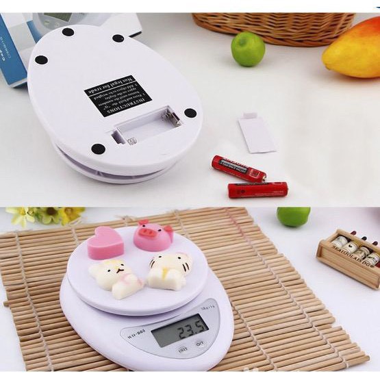 Cân Điện Tử Nhà Bếp Mini Electronic Kitchen Scale B05 5kg 0093