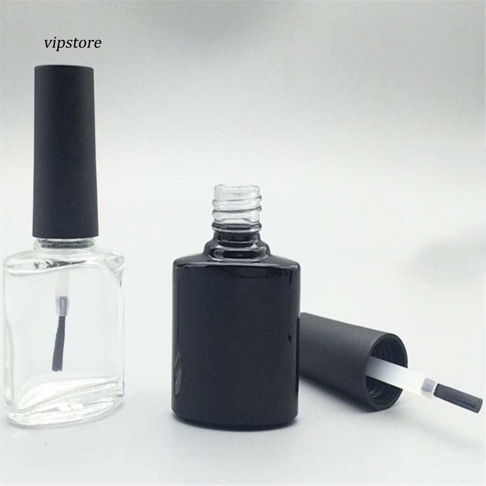 Lọ Rỗng Đựng Nước Sơn Móng Tay 10ml Kèm Cọ Tiện Dụng