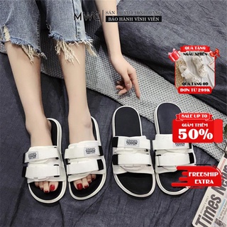 Dép Nữ MWC Đế Bệt Quai Dán Êm Chân Sành Điệu NUDE- 3406
