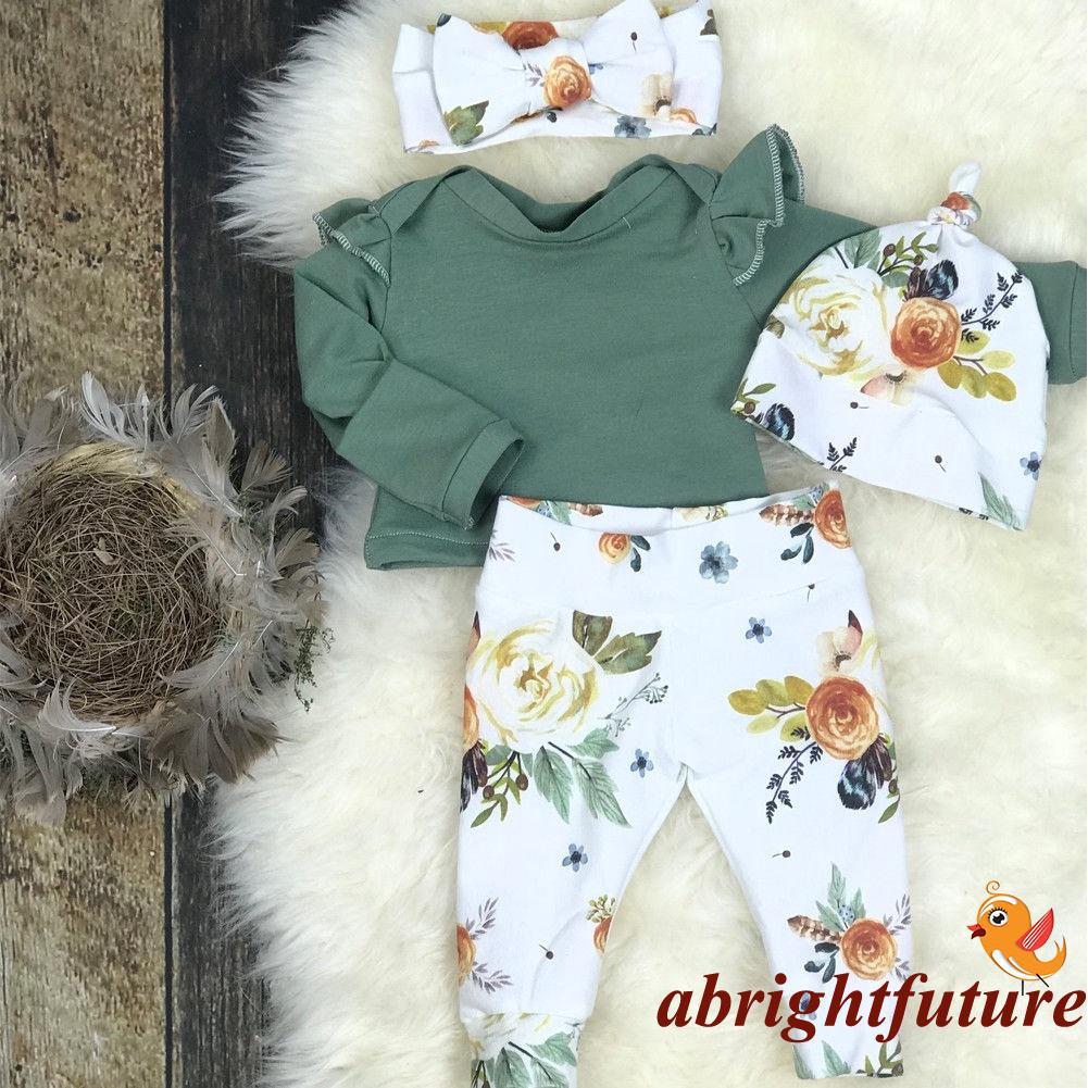Bộ áo liền quần + Quần + Băng đô cho bé