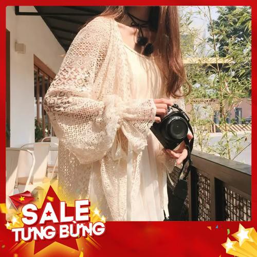 Áo khoác ren lưới đi biển - có hình thật -Hàng nhập khẩu