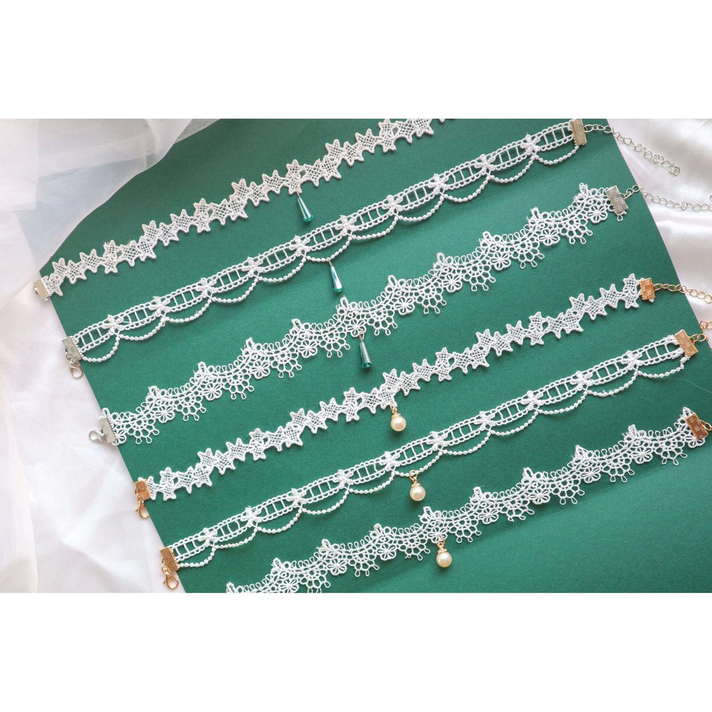 BST Chocker ren màu trắng tinh khôi A-CK85-90 Mayconner