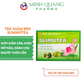 Trà giảm béo SLIMMUTEA hỗ trợ giảm cân, giảm mỡ máu hộp 20 gói