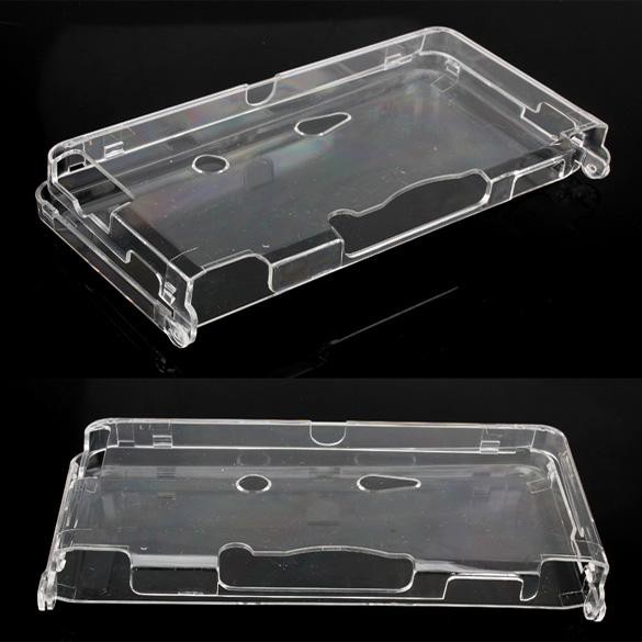 Ốp cứng trong suốt bảo vệ máy chơi điện tử cầm tay cho Nintendo 3DS N3DS
