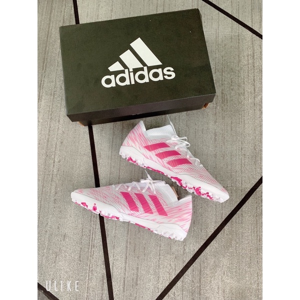 GIÀY BÓNG ĐÁ ADIDAS NEMEZIZ HỒNG TRẮNG