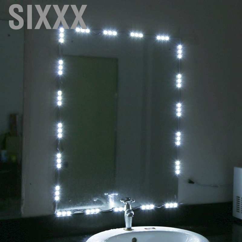 Gương Trang Điểm Sáuxx 10ft Có Đèn Led Kèm Điều Khiển