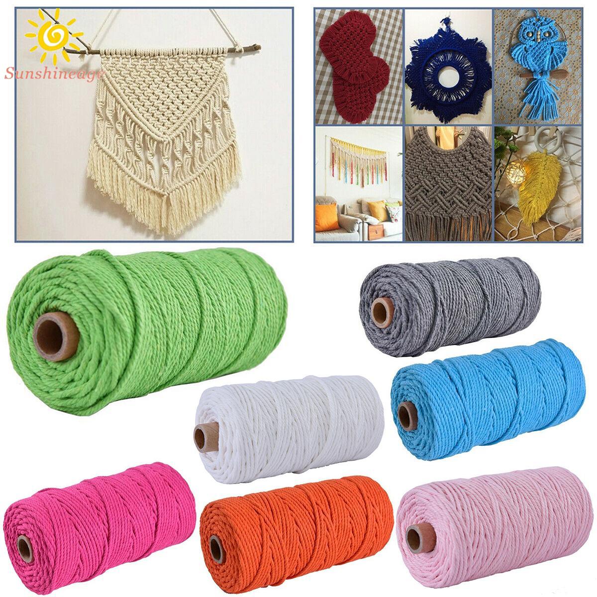 Dây Thừng Cotton Treo Rèm Cửa 2mm X 100m