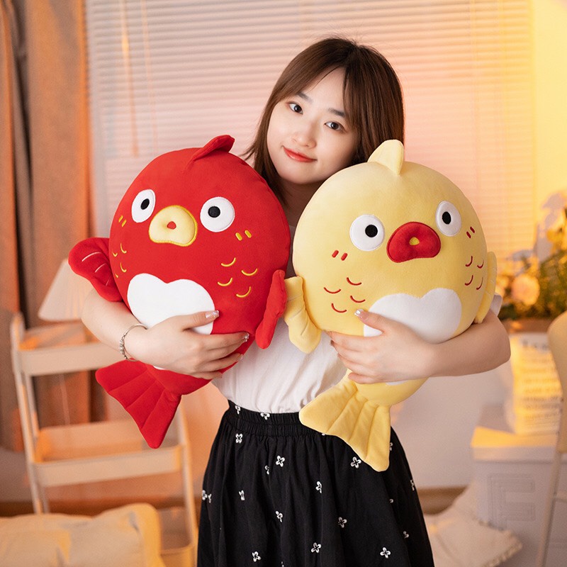 Gấu Bông, Thú Bông Hình Bạch Tuộc, Cua, Tôm, Cá Size 40-45cm DC302