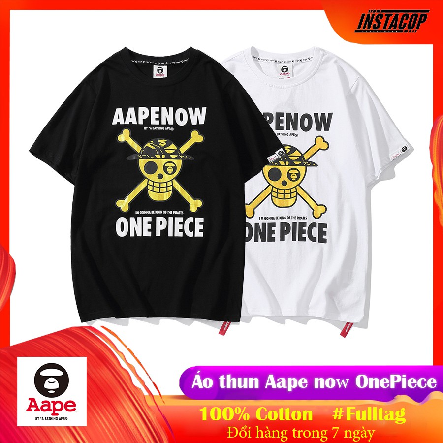 [⚡️Cao Cấp] Áo Thun Nam Nữ AAPE One Piece Tee