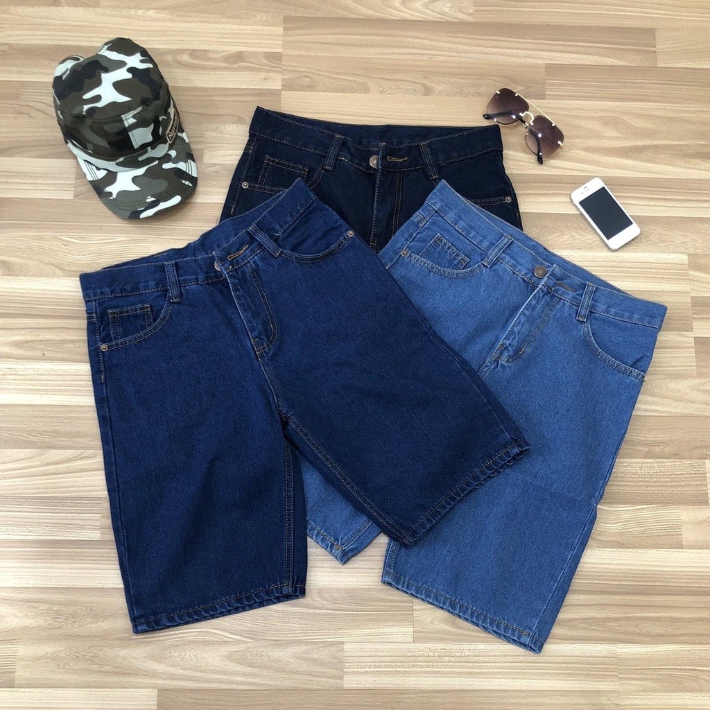 Quần bò lửng nam, quần jean lửng nam, rộng rãi thoải mái, phù hợp mọi lứa tuổi, có size lớn | BigBuy360 - bigbuy360.vn