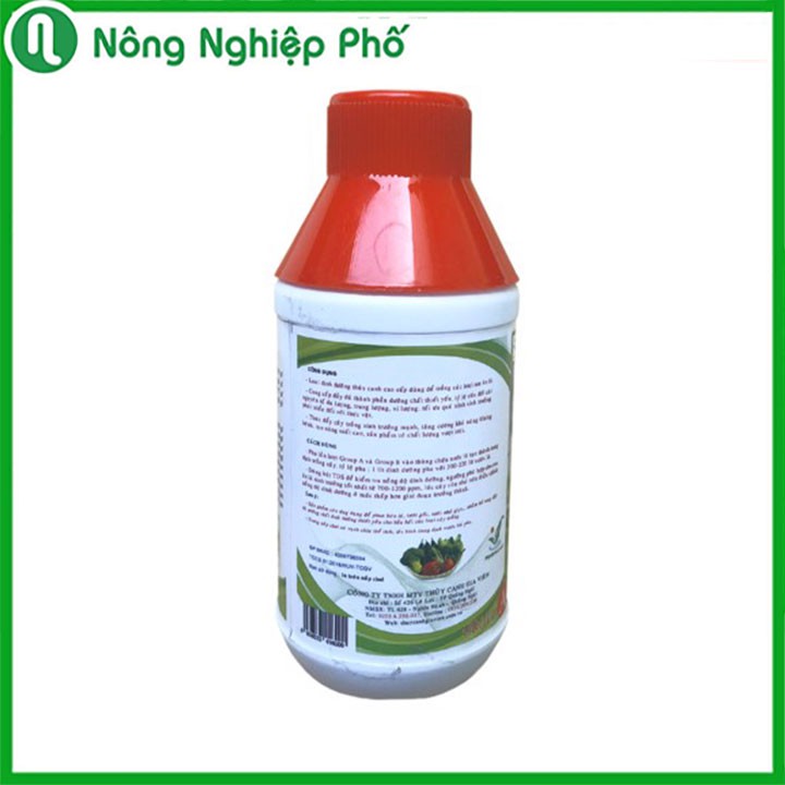 Dung Dịch Dinh Dưỡng Thủy Canh HYDRO UMAT V Cho Rau Ăn Lá 2 Chai A  & B