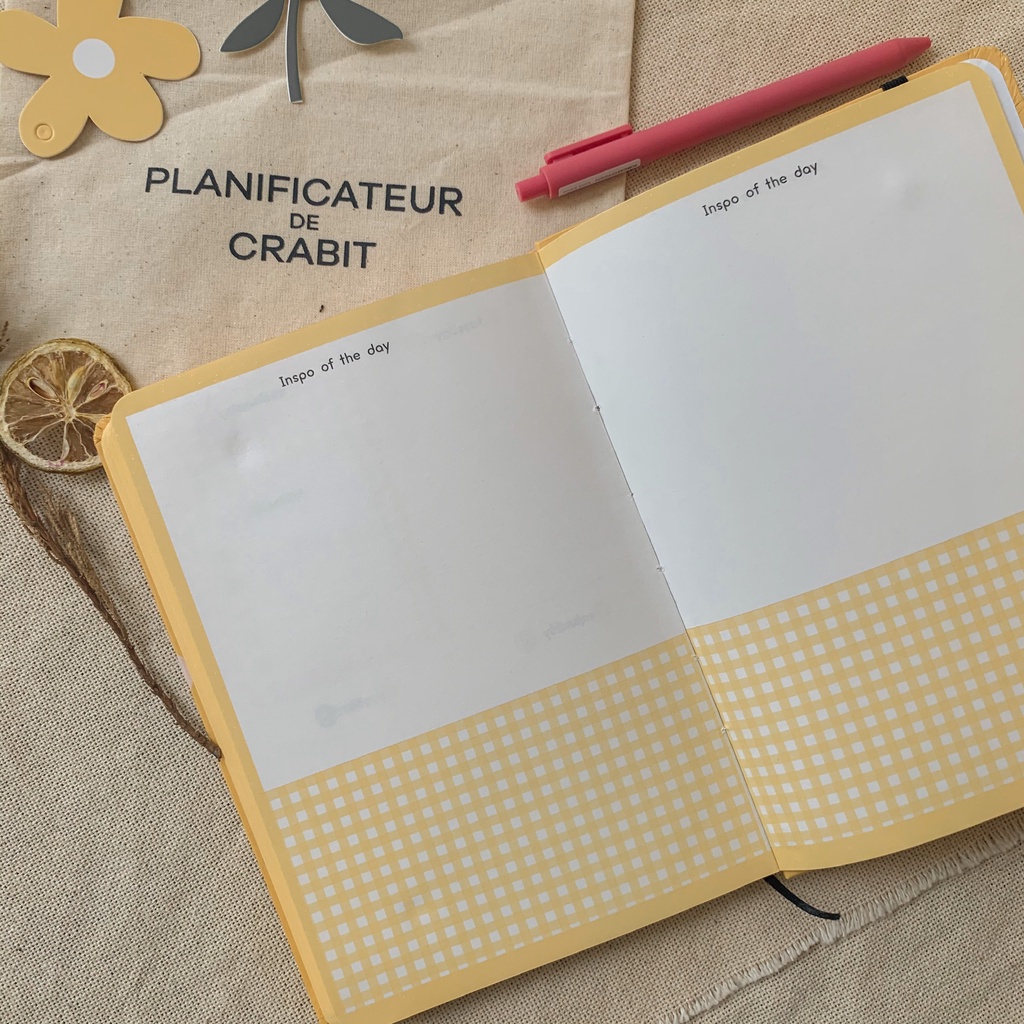 Sổ lịch Planner 2022, Crabit Planner 12 tháng, Special Edition