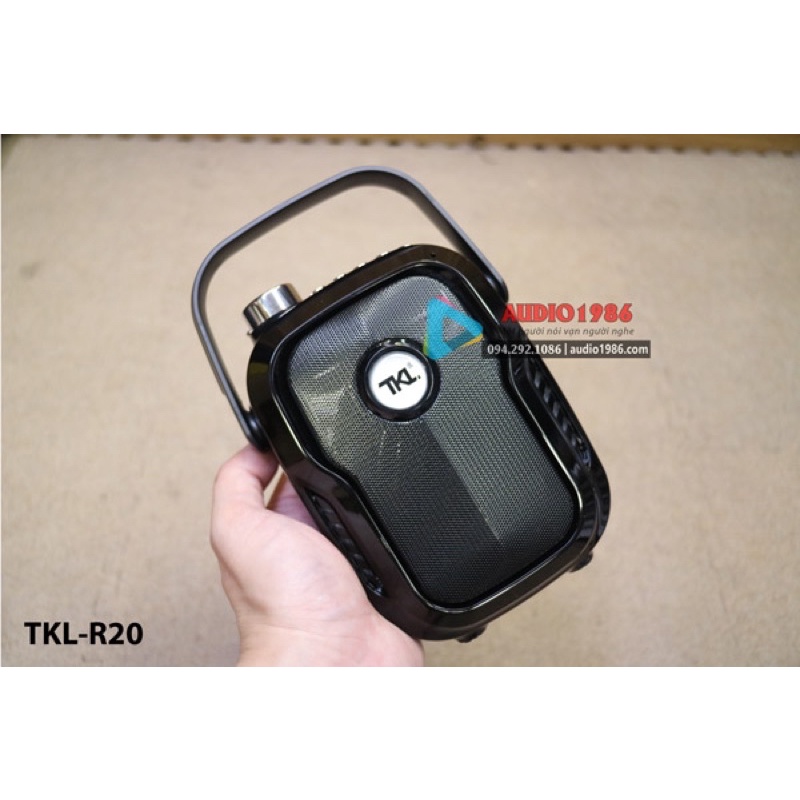 Máy trợ giảng TKL R20 UHF 1 micro cài ve áo 1 mic đeo tai nói song song