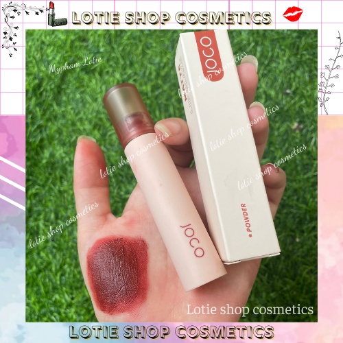 Son kem lì JOCO mềm mịn như nhung chống thấm nước chống khô môi lâu trôi (có ảnh thật shop chụp)