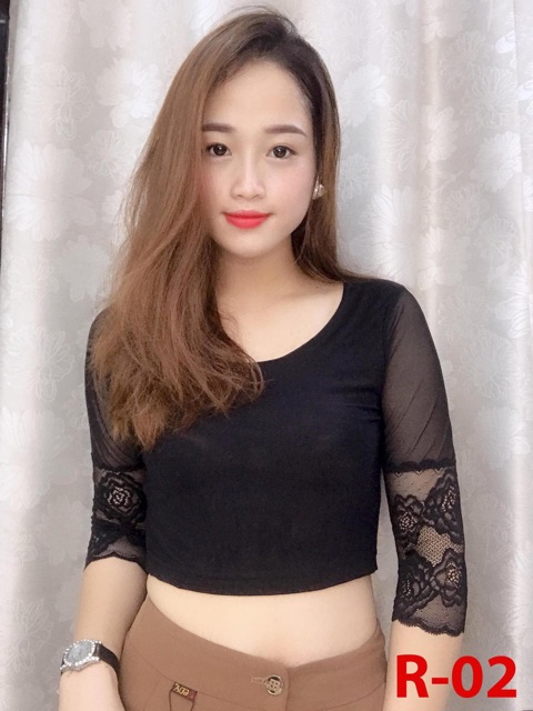 Áo tay lỡ mặc trong váy sát nách cam kết hàng loại 1