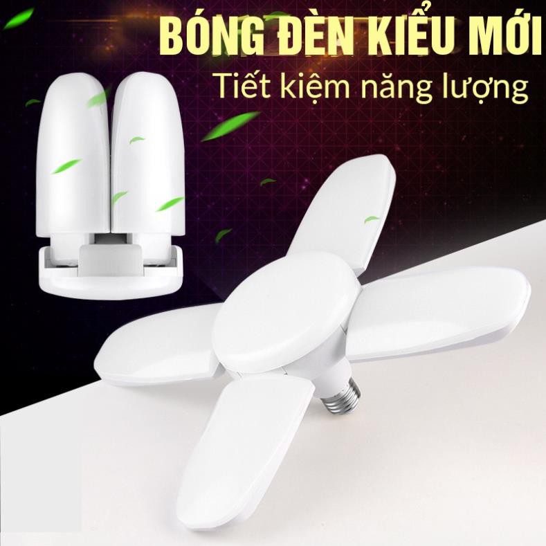 Bóng đèn, Bóng đèn LED hình cánh quạt siêu sáng 60W - Tiết kiệm điện năng 60W- Giá rẻ nhất thị trường!