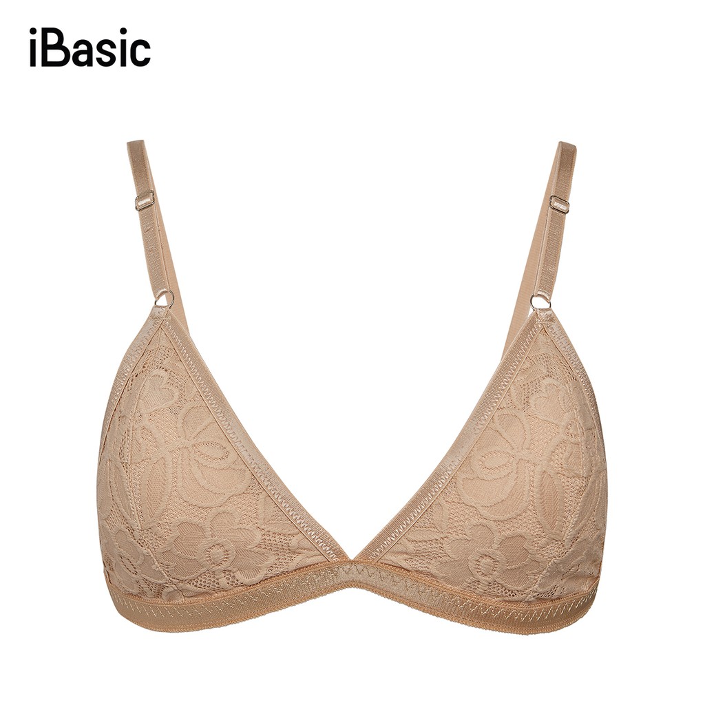 [Mã WABR1512 giảm 12% đơn 99K]Áo bralette ren iBasic BRAY033