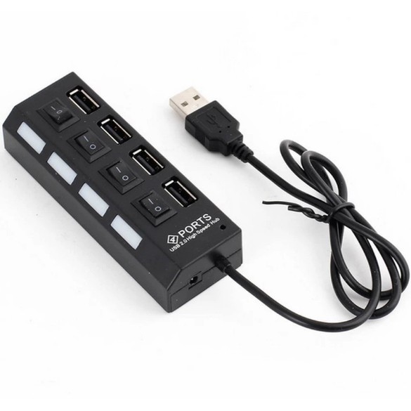Hub ổ điện  4 port có công tắc