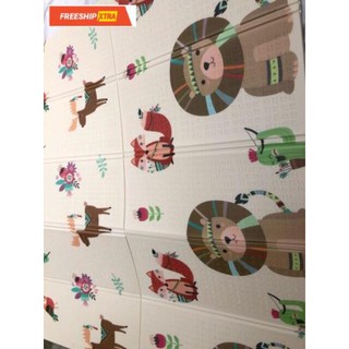 THẢM xốp  silicon 2 mặt dùng siêu thích cho bé