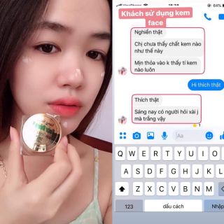 Kem face collagen đông y
